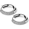 AB-GLOBAL SRL MYLOVLY GIOIELLI MUST HAVE ORECCHINO RIVIERE ARGENTO