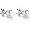 AB-GLOBAL SRL MYLOVLY GIOIELLI MUST HAVE ORECCHINO PERLA PUNTO LUCE ARGENTO
