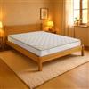 Farmarelax - Materasso matrimoniale 160x190, Altezza 10 cm, per brandina, Pieghevole, Waterfoam, Made in Italy, Ortopedico, Anallergico, Antiacaro e Traspirante, Modello: Easyvan