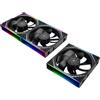Thermalright TR-Thermalright TL-M12QR X3 Confezione da 3 Ventole PWM per CPU da 120mm - Giunzione Wireless, Raffreddamento Silenzioso a 1500RPM, Ventole per CPU Inverse