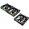 Thermalright TR-Thermalright TL-M12QR X3 Confezione da 3 Ventole PWM per CPU da 120mm - Giunzione Wireless, Raffreddamento Silenzioso a 1500RPM, Ventole per CPU Inverse