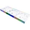 Thermalright TR-Thermalright TL-M12QW X3 Set di 3 ventole senza fili per processore PWM 120 mm 2000 giri/min Raffreddamento Silenzioso Bianco Effetto specchio ARGB Può essere abbinato con un refrigeratore per
