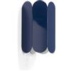 Hay - Lampada da parete Arcs - Blu - Acciaio - Designer Muller Van Severen