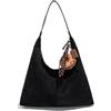 Aucuu Borsa Scamosciata Donna, Vintage Borsa a Tracolla in Pelle Scamosciata, Borse Tote Hobo, Borse a Spalla Donna Retrò con Grande Capacità per Lavoro, Viaggio, Shopping
