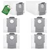 XUNNIU 6 Sacchetti Ricambi per Roborock QV 35A 35S/Q Revo/Qrevo S/Pro/Qrevo Master/Edge/EdgeT/S5V/Qrevo Curv/2 Flow/S5A/S8 MaxV Ultra/Saros 20/10/10R Robot Aspirapolvere Accessori Sacchetto di Polvere