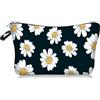Aucuu Borsa Cosmetica in Tela da Viaggio, Beauty Case Donna Impermeabile Portatile