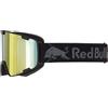 Red Bull Spect Eyewear - Maschera da sci - Park Black - Smoke With Yellow Mirror - Nero