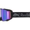 Red Bull Spect Eyewear - Maschera da sci - Park Black - Brown With Green Mirror - Nero