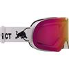 Red Bull Spect Eyewear - Maschera da sci - Soar White - Red With Purple Mirror - Bianco
