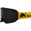 Red Bull Spect Eyewear - Maschera da sci - Park Matt Black Yellow Smoke - Nero