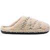 Moonboot - Pantofole da esterno in pelliccia sintetica - Moon Boot Teddy Slipper Sand per Donne in Pelle - Taglia 37 - Beige