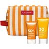 Clarins Routine Protezione Solare Anti-Età Viso e Corpo Cofanetto
