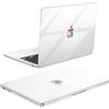BlueSwan Custodia MacBook Air 13 Pollici M5 M4 M3 M2 Cristallo Trasparente | Cover Rigida 2026-2022 Mac Air 13,6" A3449 A3240 A3113 A2681, Plastica Custodia Rigida Case