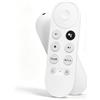 Satevol Telecomando Sostitutivo per Chromecast TV, Compatibile con Google TV | Telecomando Bluetooth Vocale per Google Chromecast, 4K HD, Comando Vocale, Streaming