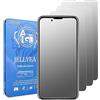 JELLYEA Pellicola Opaca per iPhone 13 Pro Max (3 Pezzi) Vetro Temperato Opaco Matt | Anti-riflesso Pellicola Protettiva Opaca Anti-impronta Tatto Setoso 9H Matt Protezione Schermo per iPhone 13 PRO MAX,6.7"