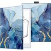 FINTIE Custodia per Remarkable 2 Digital Paper Tablet 10.3 Pollici 2020 | Sottile Leggero Cover con Portapenne, Ocean Marble
