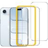 iVoler Pellicola Vetro Temperato per iPhone Air/iPhone 17 Air 6.5, 2 Pezzi | Con 2 Pellicole Protettive,Strumenti di Installazione, HD Trasparente,cornice di installazione,Anti Graffio, Senza Bolle