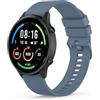 Vancle 22mm Cinturino in Silicone Morbido per Xiaomi Mi Watch, S1, S1 Active e Color Sport