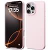 ACRONIX Cover Silicone per iPhone 16 Pro Sottile,Rosa | Silicone Liquido Premium, Leggera,Tocco Morbido, Custodia Protettiva Antiurto, Resistente ai Graffi