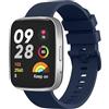 Vancle Cinturino per Redmi Watch 3 Active / 3 Lite, Cinturini Silicone Morbido Braccialetto per Redmi Watch Active 3 Lite