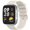 Vancle Cinturino per Redmi Watch 3 Active / 3 Lite, Cinturini Silicone Morbido Braccialetto per Redmi Watch Active 3 Lite