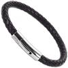 18KOra SLB | Bracciale uomo pelle e donna con chiusura in acciaio inossidabile | Regali originali per uomo e donna | Bracciali eleganti e durevoli | Regali personalizzati e di anniversario per coppie