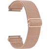 Vancle Cinturino Tessuto per 18mm 20mm 22mm Orologio, Elastico Cinturini di Ricambio in Nylon con Rilascio Rapido, Regolabile Morbido Cinturino per Donna Ragazza Uomo