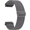 Vancle Cinturino Tessuto per 18mm 20mm 22mm Orologio, Elastico Cinturini di Ricambio in Nylon con Rilascio Rapido, Regolabile Morbido Cinturino per Donna Ragazza Uomo