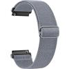 Vancle Cinturino Tessuto per 18mm 20mm 22mm Orologio, Elastico Cinturini di Ricambio in Nylon con Rilascio Rapido, Regolabile Morbido Cinturino per Donna Ragazza Uomo