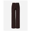 Only Hope Hw Wide Corduroy L32 W - Pantalone - Donna - Marrone