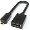 JAMEGA GmbH Cavo adattatore micro HDMI da presa HDMI a presa micro HDMI 4K UHD 2160P