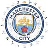 Iconic Puzzles Puzzle iconico, stemma del Manchester City, puzzle in legno ecologicamente sostenibile al 100%