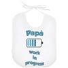 La Ruotante Bavaglino bavetta papà miglior mondo speciale work progress super auguri regalo nascita