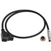 HangTon Connect HT-cable - Cavo di alimentazione CineTape Control RS Fischer 3 pin maschio a P-tap D-tap (24")