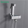 Samodra Bidet doccia a parete wc Bidet spruzzatore Set valvola in ottone bagno lega nero palmare autopulente Bidet rubinetto