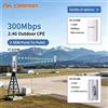 COMFAST 2.4Ghz 1Km-5km Ripetitore WiFi a Lungo Raggio, Access Point 300Mbps, Bridge CPE Esterno, Router AP, Bridge Wi-Fi P a P