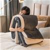 NONE Coperta in lana per tenere al caldo Coperte da letto invernali Copripiumino Queen a doppia faccia Copriletto matrimoniale da campeggio Copriletto sul letto
