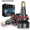 MAXGTRS 130W V3F Serie H7 H11 H1 H4 Lampadina per fari a LED 6000K LED HB3 HB4 Tubo di rame bianco Kit luce a LED per auto 12V 2PCS