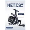 TSURINOYA Mulinello da pesca Spinning METIS 1000 2000 3000 Versatile lancio lungo 198g Esca per acqua salata Bobina poco profonda Luccio Bass Coil