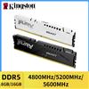 KingSton Memoria Kingston Fury Beast DDR5 16GB 4800/5200/5600MHz per Desktop, Compatibile con CPU AMD e Intel, Modulo di Memoria RAM 288 PIN