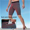 UETEEY Pantaloncini a compressione per maratona da corsa all'aperto da uomo Leggings fitness per allenamento ad asciugatura rapida Collant per bodybuilding Pantaloni sportivi da palestra Uomo