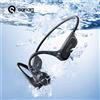 Sanag B33S Auricolari Bluetooth a conduzione ossea Orecchio aperto IPX8 Cuffie da nuoto Scelta 32 GB di memoria Auricolare wireless Auricolari MP3