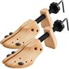 NONE Alberi per scarpe Barella per scarpe in legno, misura regolabile in lunghezza e larghezza per uomo e donna, modellatore in legno allunga lunghezza e larghezza