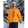 NONE Giacca da Snowboard Unisex John Snow 2026 Hardshell 3L con Cuciture Completamente Nastrate, Impermeabile e Antivento per Sport sulla Neve all'Aperto