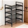 NONE Scarpiera da ingresso per la casa, mobile scarpiera multi-livello per interni, porta scarpe da ingresso per dormitorio, scaffale portaoggetti multifunzionale