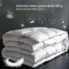 kmikli Piumino in piuma d'oca bianca 95% per hotel a cinque stelle, caldo, singolo/doppio, con anima in piuma d'oca, copripiumino, trapunta, comforter