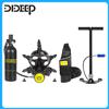 DIDEEP Set bombola subacquea DIDEEP da 1 litro, cilindro per immersioni fino a 15-20 minuti con maschera integrale HD, attrezzatura subacquea portatile.
