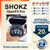 SHOKZ OpenFit Pro Open T010 Auricolari True Wireless Open-Ear 50 ore di riproduzione Dolby Atmos IP55 Impermeabili a Conduzione Aerea