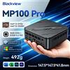 BLACKVIEW Mini PC aziendale Blackview MP100 Pro, Windows 11 Pro, due opzioni di processore Intel 12ª generazione i3-1215U / i5-12450H, 16GB RAM DDR4, SSD M.2 NVMe 512GB, WiFi 6, uscita video 4K UHD, chip di