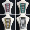 NONE Applicazioni Ricamate con Perline di Grandi Dimensioni, Bottoni a Nodo Uniforme, Cordoncini Barocchi, Toppe da Cucire per Abbigliamento Vintage